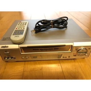 サンヨー(SANYO)のSANYO VHSビデオデッキ中古品 VZ-H40B 動作品(その他)