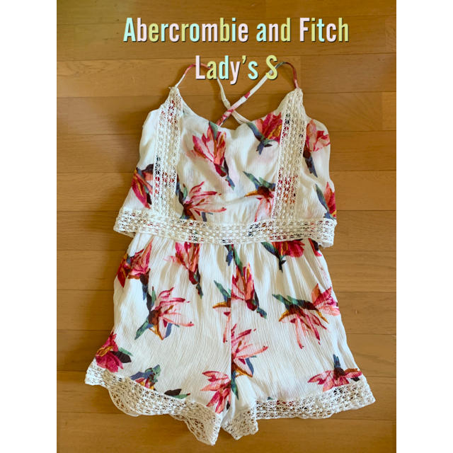 Abercrombie&Fitch(アバクロンビーアンドフィッチ)のAbercrombie & Fitch ロンパース オールインワン S レディースのパンツ(オールインワン)の商品写真