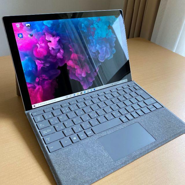 Microsoft(マイクロソフト)のSurface Pro 6 タイプカバー同梱 i5/256GB/8GB おまけ付 スマホ/家電/カメラのPC/タブレット(タブレット)の商品写真