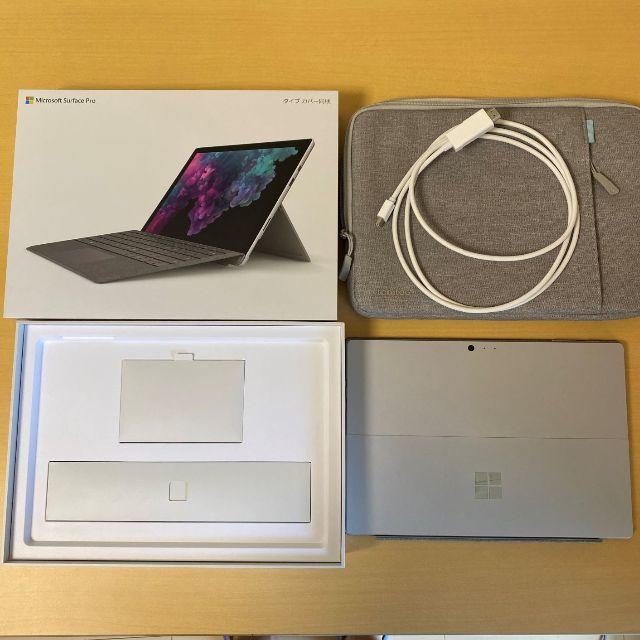 Microsoft(マイクロソフト)のSurface Pro 6 タイプカバー同梱 i5/256GB/8GB おまけ付 スマホ/家電/カメラのPC/タブレット(タブレット)の商品写真