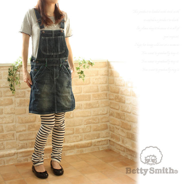 Betty Smith - ︎新品同様品 ︎Betty Smith デニム サロペットスカートの通販 by ika shop｜ベティスミスならラクマ