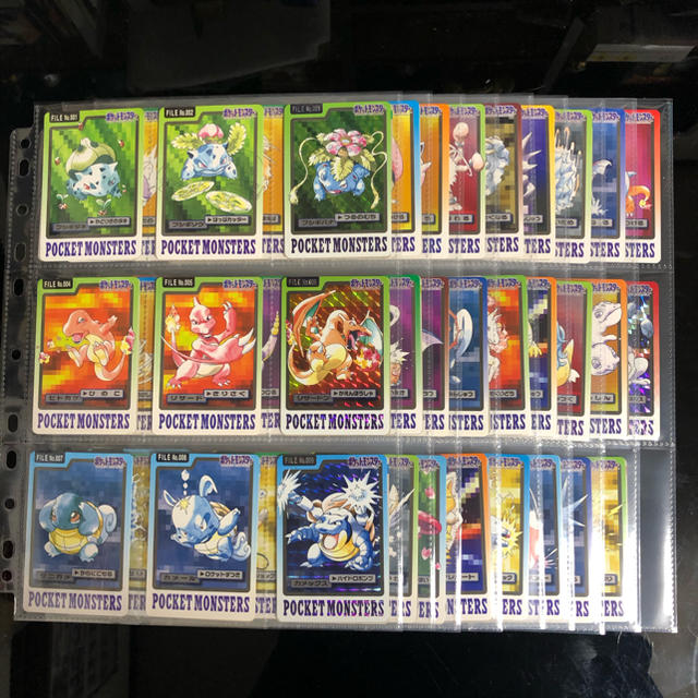 希少】ポケモン カードダス 全151種 コンプリート 当時物 希少】ポケモン カードダス 全151種 コンプリート 当時物