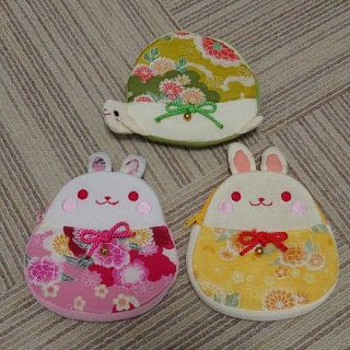 うさぎ かめ 小物入れ お土産 かわいい(小物入れ)