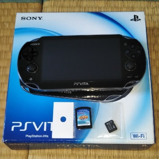 【美品】PlayStation®Vita　PCH-1000  Wi-Fi　黒