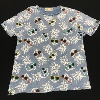 ザラキッズ(ZARA KIDS)のZARA BOYS  総柄半袖Tシャツ💀🍍110㎝(Tシャツ/カットソー)