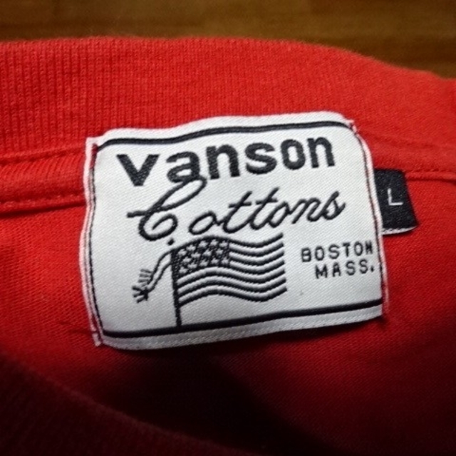 VANSON(バンソン)の【良好！美品　人気】vanson/バンソン！ロゴTシャツ メンズのトップス(Tシャツ/カットソー(半袖/袖なし))の商品写真