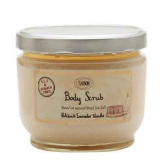 サボン(SABON)のサボンスクラブ600g　パチュリラベンダーバニラ　(ボディスクラブ)