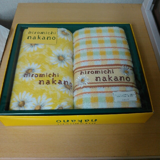 HIROMICHI NAKANO(ヒロミチナカノ)のヒロミチナカノ　ウォッシュタオル インテリア/住まい/日用品の日用品/生活雑貨/旅行(タオル/バス用品)の商品写真