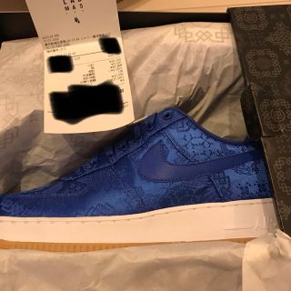 ナイキ(NIKE)のNike Air Force 1 Low CLOT Blue Silk(スニーカー)