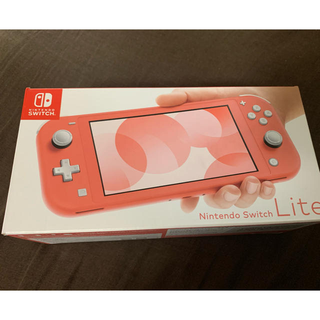 Nintendo Switch lite コーラルピンク