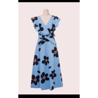 ケイトスペードニューヨーク(kate spade new york)の👗フラワーワンピース👗(ロングワンピース/マキシワンピース)