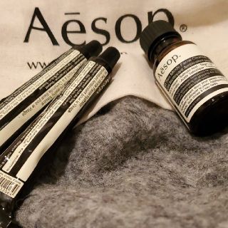 イソップ(Aesop)のAesop 巾着袋付き☆ イソップ フェイシャル 3点セット(フェイスクリーム)