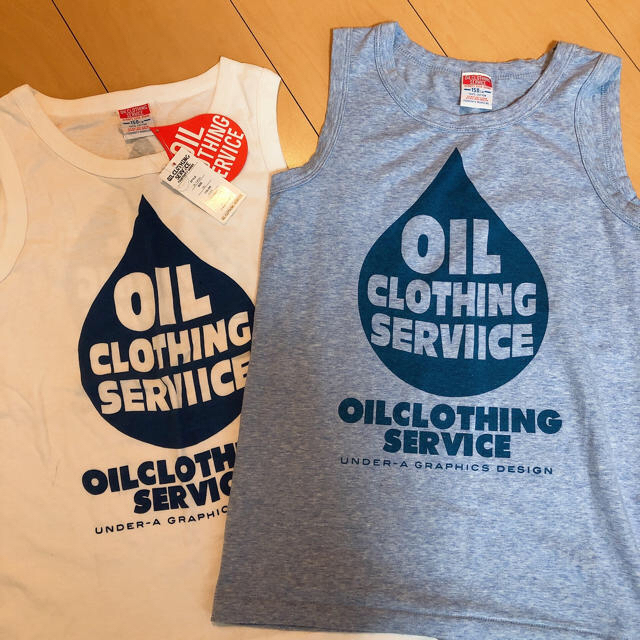 OIL(オイル)のブルーのみ　オイル　oil タンクトップ キッズ/ベビー/マタニティのキッズ服男の子用(90cm~)(Tシャツ/カットソー)の商品写真