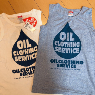 オイル(OIL)のブルーのみ　オイル　oil タンクトップ(Tシャツ/カットソー)