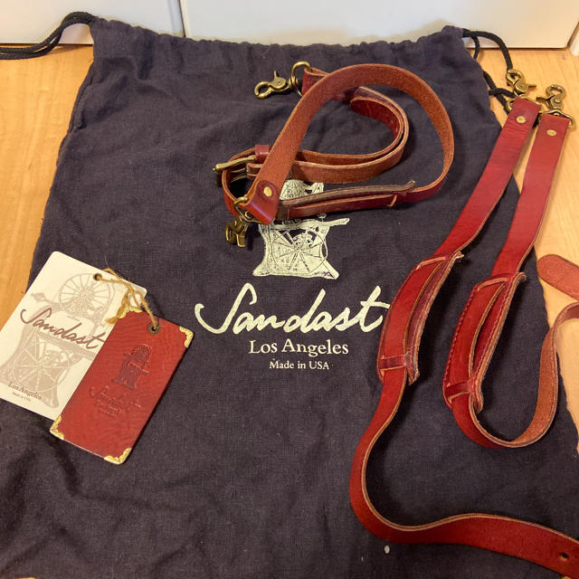 サンダスト sandast レザーバッグ 3way 状態良好 SANDRA-egau.org