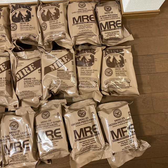 米軍 MRE レーション 20個セット 2020年 送料無料