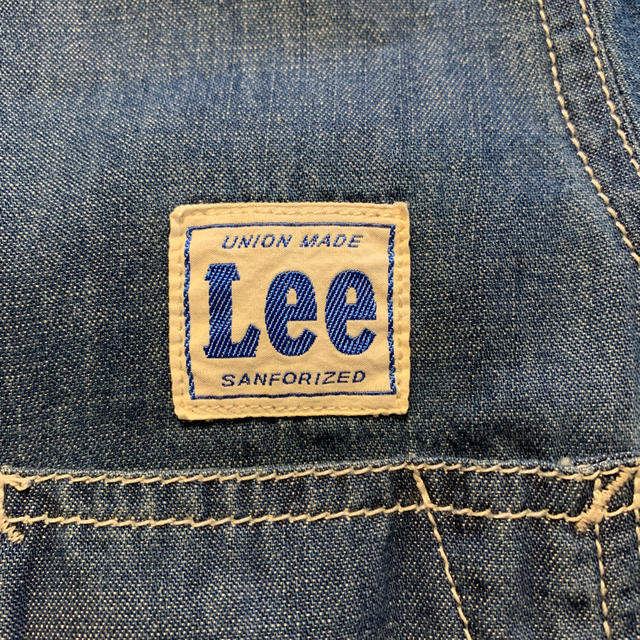Lee(リー)のLee デニム　シャツワンピース　新品 レディースのトップス(シャツ/ブラウス(長袖/七分))の商品写真