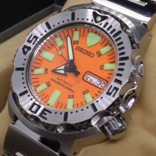 セイコー(SEIKO)のmasa様専用★美品★SEIKO オレンジモンスター ダイバーズ腕時計 (腕時計(アナログ))