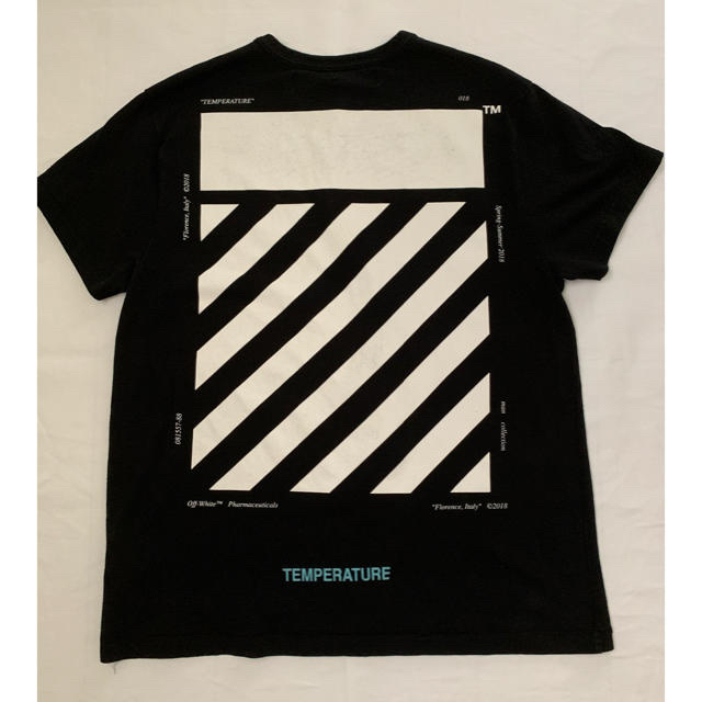 ディーゼルoff-white オフホワイトTシャツTEMPERATURE 定価32000円