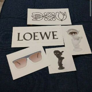 ロエベ(LOEWE)のLOEWE ロエベ シール 5枚+大判1枚 ポストカード 1枚(その他)