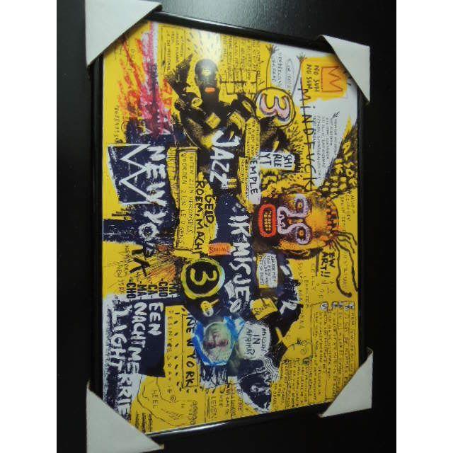 A4額付 バスキア Basquiat 壁紙 絵画 芸術 インテリアの通販 By フォト
