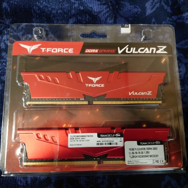 DDR4 3000mhz 8GB 2枚　16GB