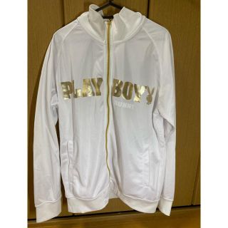 プレイボーイ(PLAYBOY)のPLAYBOY ジャージ ホワイト 白 XL(ジャージ)