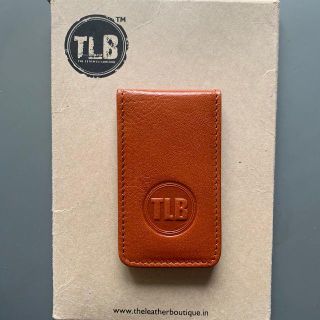 TLB The Leather Boutique マネークリップ ブラウン 革(マネークリップ)