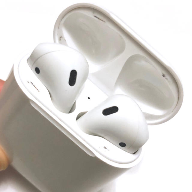 AirPods 初代 フルセット 箱・充電コード付き オーディオ機器