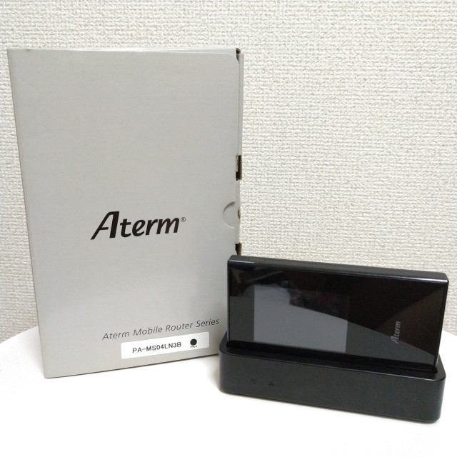 NEC☆Aterm MR04LN LTEモバイルルータスマホ/家電/カメラ