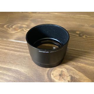 オリンパス(OLYMPUS)のLH-61F ブラック 75mm F1.8専用 純正金属フード(レンズ(単焦点))