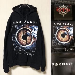 ミュージックティー(MUSIC TEE)のPINK FLOYD ピンクフロイド Pulse / 驚異 プリント パーカー(パーカー)