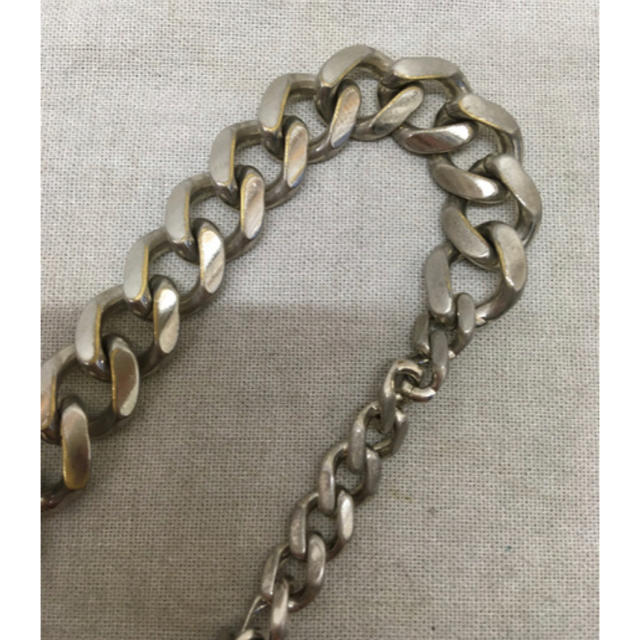 Jieda(ジエダ)のJieDa ASYMMETRY BRACELET SILVER メンズのアクセサリー(ブレスレット)の商品写真