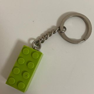 レゴ(Lego)のレゴ　キーホルダー　ライムグリーン(積み木/ブロック)