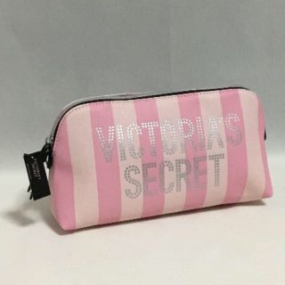 ヴィクトリアズシークレット(Victoria's Secret)の新品　VICTORIA‘S SECRET ストライプ　ポーチ(ポーチ)