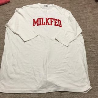 ミルクフェド(MILKFED.)の一回使用ミルクフェドワンピース(ひざ丈ワンピース)