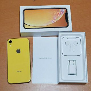 アイフォーン(iPhone)のiPhoneXR 64GB イエロー SIMフリー(スマートフォン本体)