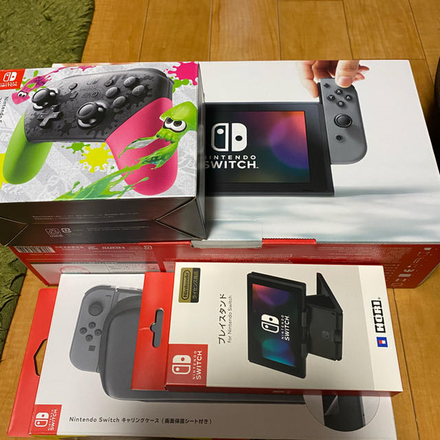 任天堂Nintendo Switch JOY-CON グレー 本体  HAC-S-KA