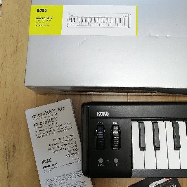 microKEY2-37  KORG 美品 楽器の鍵盤楽器(キーボード/シンセサイザー)の商品写真