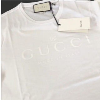 グッチ(Gucci)のグッチ GUCCI ロゴプリント 半袖 Tシャツ(Tシャツ/カットソー(半袖/袖なし))