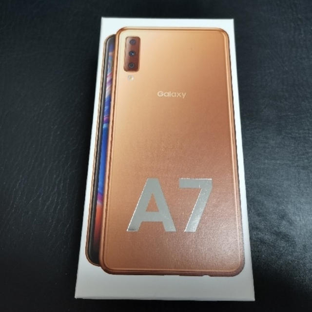 ギャラクシー Galaxy A7 ゴールド 【新品・未開封】