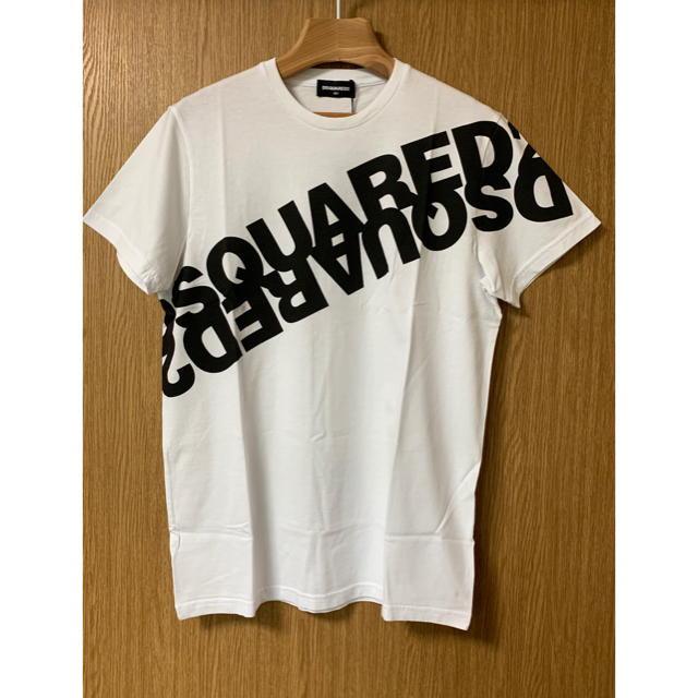 新品 DSQUARED2 ディースクエアード2 Tシャツ ロゴ オーバーサイズメンズ