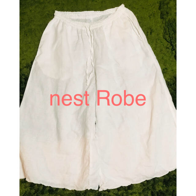 nest Robe リネン　ワイド　ペチパンツ