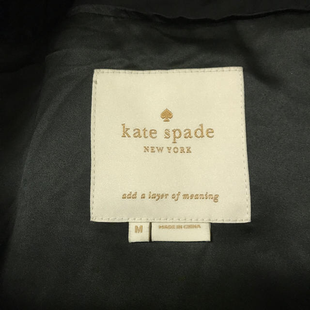 kate spade new york(ケイトスペードニューヨーク)のまだまだ使える！ kate spade new york ケイトスペード　ダウン レディースのジャケット/アウター(ダウンコート)の商品写真