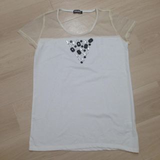 アナップ(ANAP)の肩透けトップス(Tシャツ(半袖/袖なし))