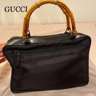 グッチ(Gucci)の【希少】GUCCI グッチ ショルダーバッグ/ハンドバッグ  ブラック(ショルダーバッグ)