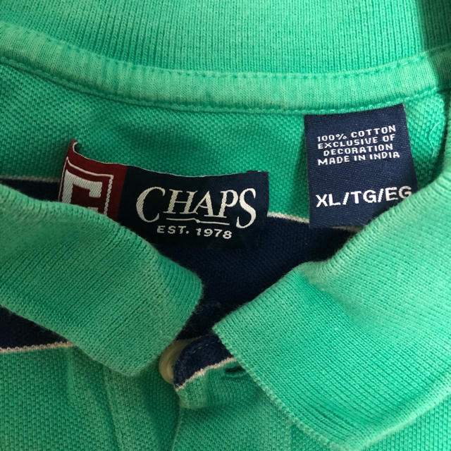 CHAPS(チャップス)の【古着 人気カラー CHAPS ポロシャツ】 メンズのトップス(ポロシャツ)の商品写真