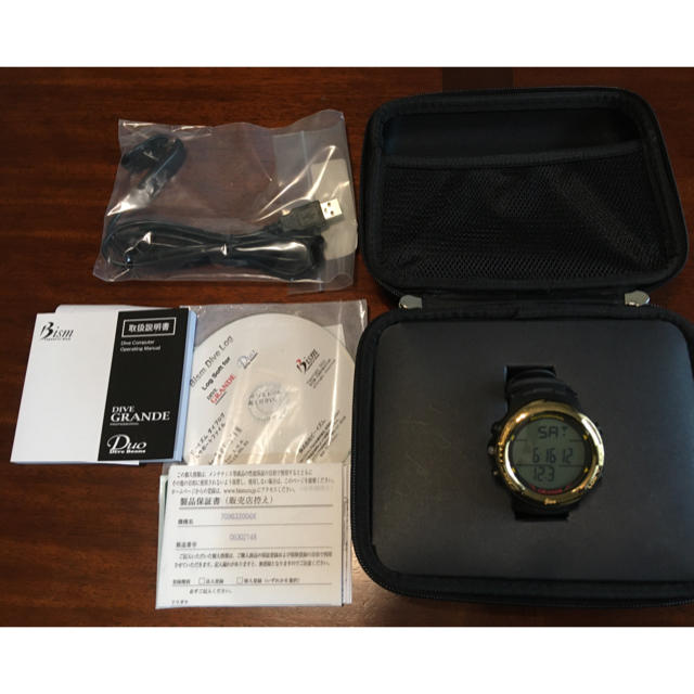 Bism Dive GRANDE ダイブコンピューター GOLD ダイビング-