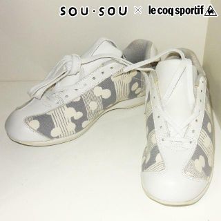 ソウソウ(SOU・SOU)のSOU・SOU × le coq sportif スニーカー 26cm(スニーカー)