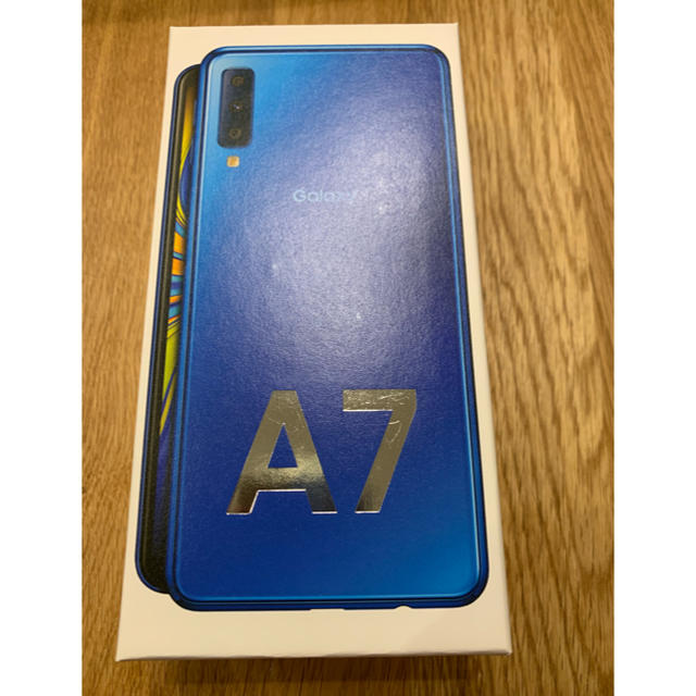 Galaxy A7　ブルー　新品　未開封　ギャラクシー A7